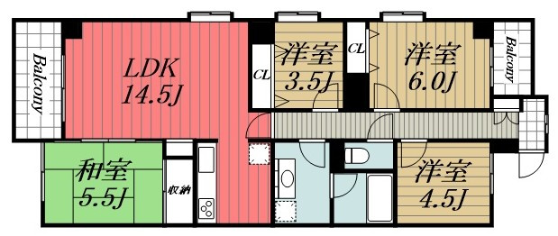 【間取り】