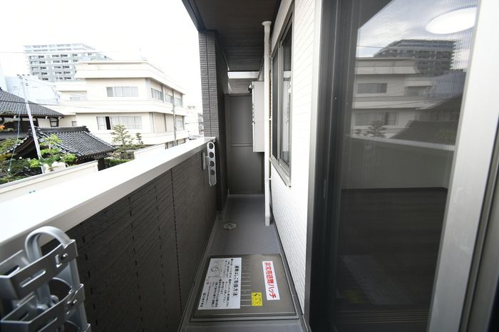ルミナス古鍛冶町のバルコニー