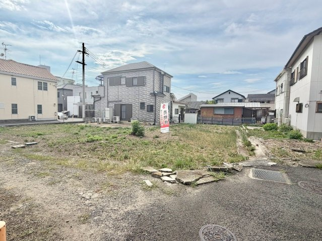 泉佐野市羽倉崎３丁目土地の外観|敷地東側より西方向に撮影