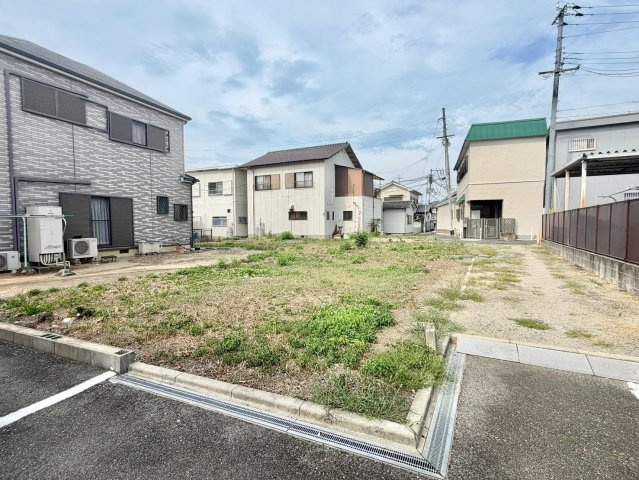 泉佐野市羽倉崎３丁目土地の外観|敷地南側より北方向に撮影