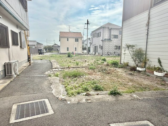 泉佐野市羽倉崎３丁目土地の外観|敷地北側より南方向に撮影