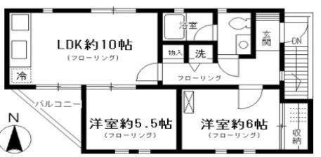 T・Houseの間取り