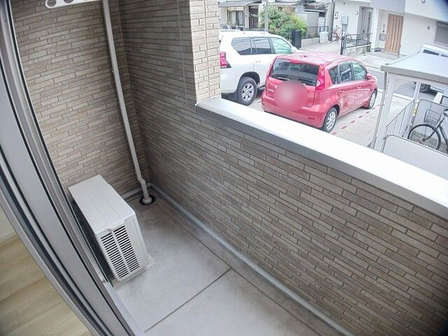 シャンテハウス中根Ⅲのバルコニー|開放的で明るい空間を演出してくれるバルコニーです