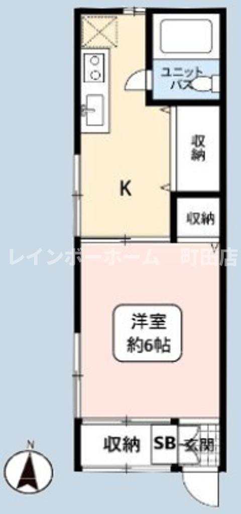 ベルドルフ※初期費用分割後払いサービス利用可能物件の間取り