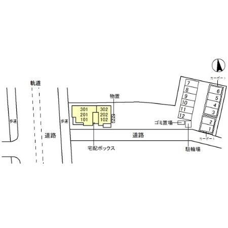 コートドールの区画図