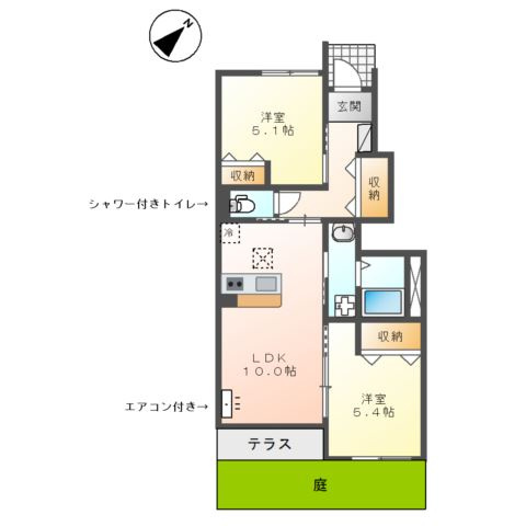 グレースベリーの間取り