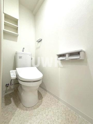 名古屋市中村区竹橋町の賃貸マンションのトイレ