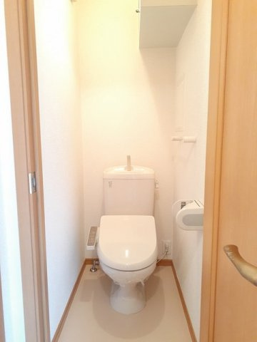 ソレアード・ビュー　Ｂのトイレ|コンパクトで使いやすいトイレです