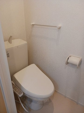 ヌーヴォー・ソレイユＡのトイレ|トイレもきれいです