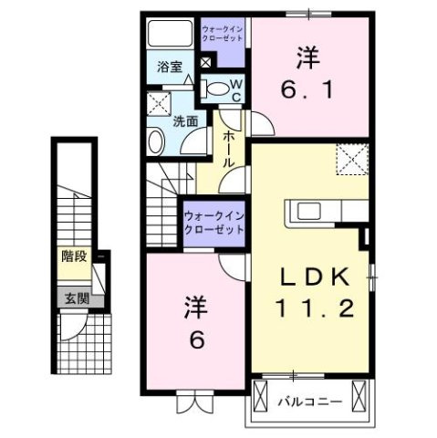 【間取り】 | ノーベル　Ａ棟