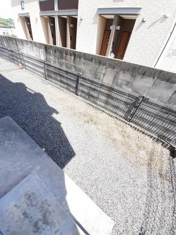 ボニート　ロッサの庭|お庭でゆったりと過ごせます