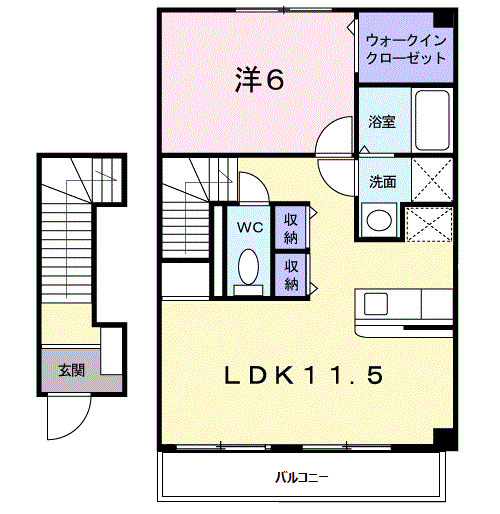 【間取り】 | レインボーパート２