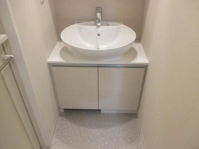 クレイシア板橋モデルノの洗面所