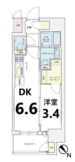 【間取り】 | エステムコート名古屋新栄Ⅳネスト