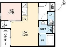 【間取り】 | CRASTINE大杉