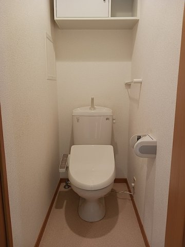グリーンスプリングス　Ｂのトイレ|トイレもきれいです