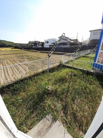 プレステージ花ずいＣのバルコニー|バルコニー付きです