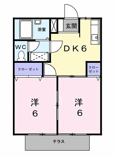 【間取り】 | シティハイツ笹野