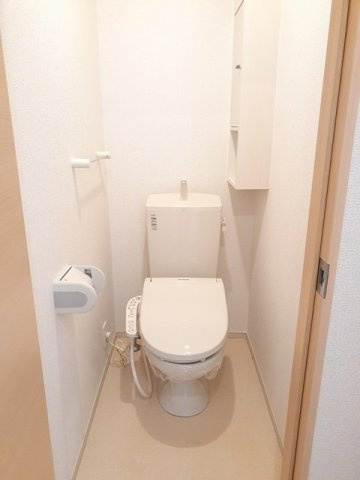 ハーモニー・ガーデンⅠのトイレ|落ち着いたトイレです