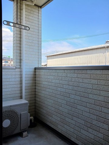 エスポア　Ａ棟のバルコニー|バルコニー付きです