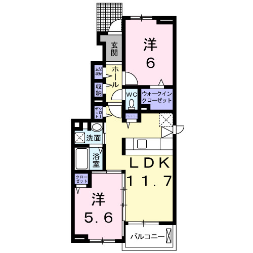 【間取り】 | エスポア　Ａ棟