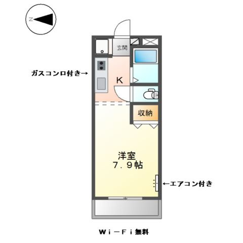 キャンベルハイムの間取り