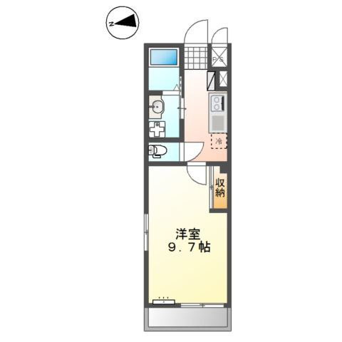 アミスタの間取り