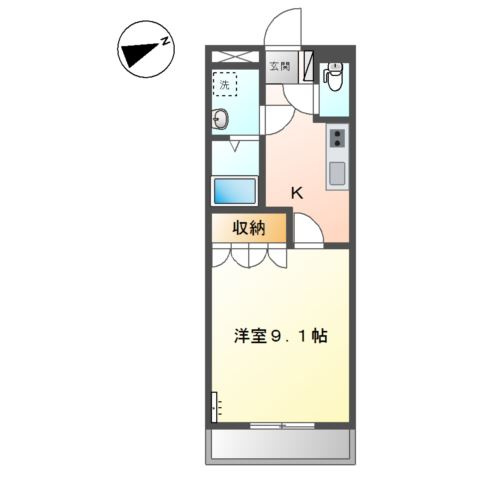 ルナ　フォレストの間取り