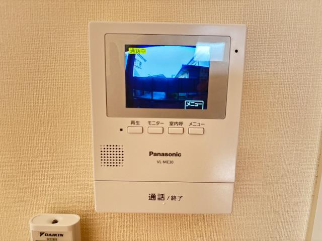アミスタの内装|カメラ付インターホン