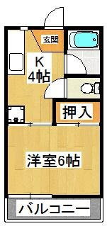 フォーブルイシイＢの間取り