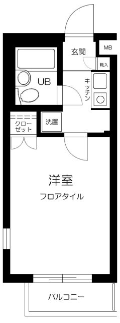 スカイコート新宿落合第３の間取り