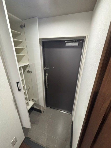 Ｔｈｅ　Ｓｈｉｎａｇａｗａ　Ｅａｓｔ　Ｒｅｓｉｄｅｎｃｅの玄関|明るい玄関です