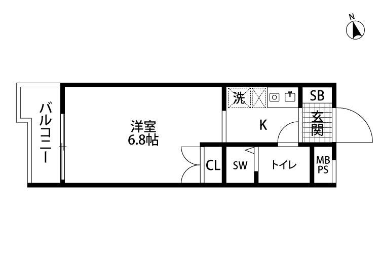 ハイム・ペルレの間取り