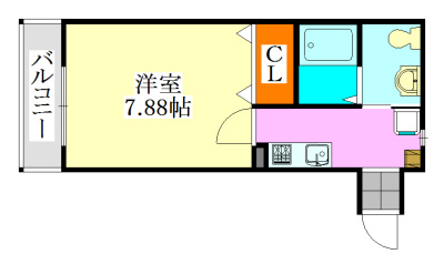 【間取り】 | AJ津田沼NorthⅠ