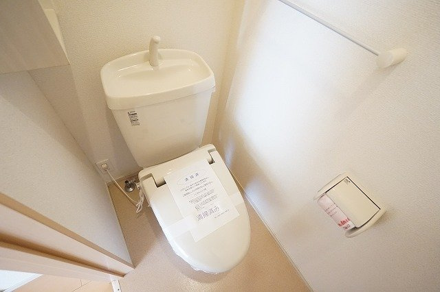 ベルポストＢのトイレ|清潔感のあるトイレです