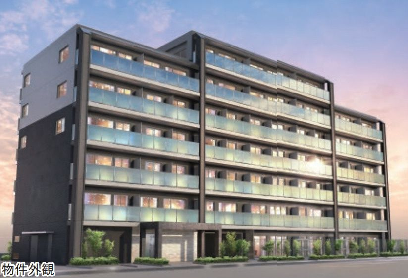 エルフォルテ東日暮里の外観パース
