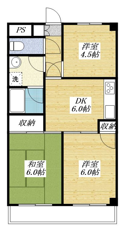 ロードパレスⅡの間取り