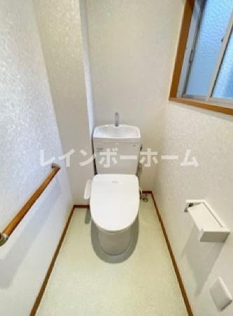 上福岡戸建のトイレ