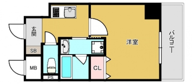 ヴィラ博丈横川の間取り