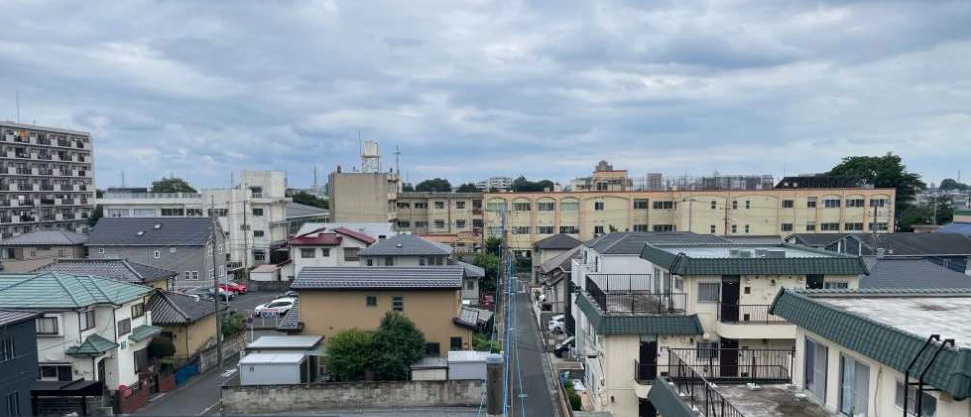 大宮宮原ガーデンハウスの展望|南向きバルコニーからの眺望です。◆当日の内覧も可能です。お気軽にご連絡ください◆TEL　0120-655-620　　　さいたま市北区から久喜周辺の地域情報満載！

