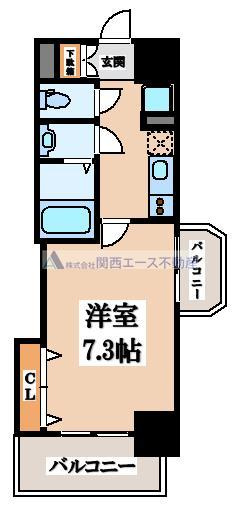 【間取り】 | ラグゼ布施南