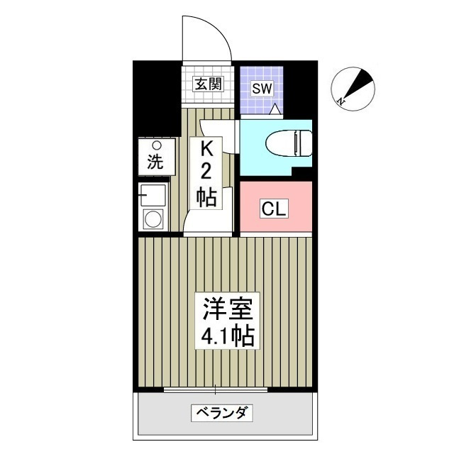 アミティYの間取り