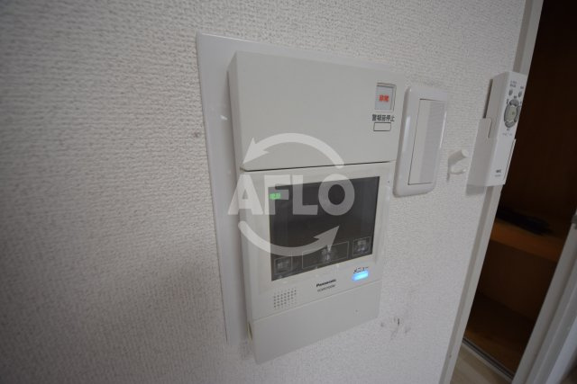 戎フルール谷九　生魂小学校区のセキュリティ|戎フルール谷九　TVモニター付きインターホン