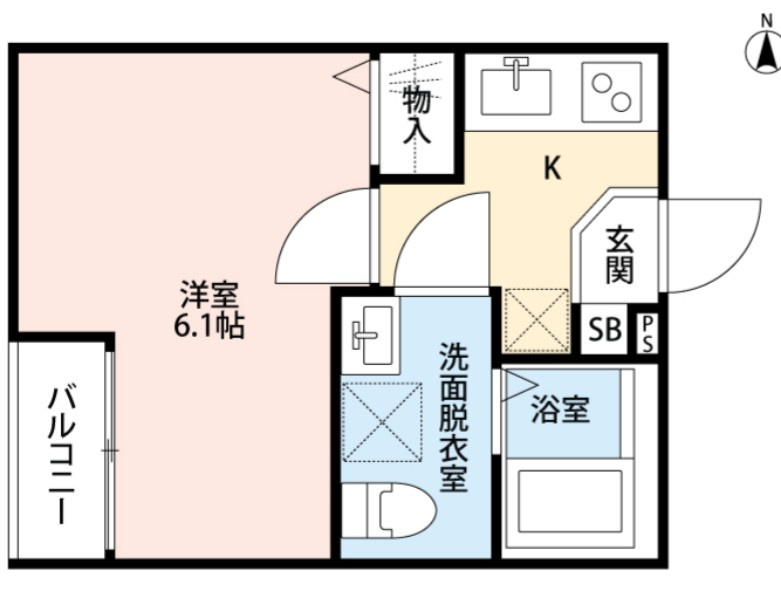 フレジェの間取り