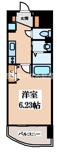 【間取り】 | Luxe布施南Ⅱ
