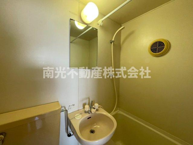グローバル八戸ノ里Ⅱの洗面所