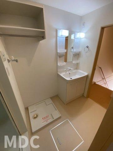 徳島市名東町３丁目のアパートの洗面所