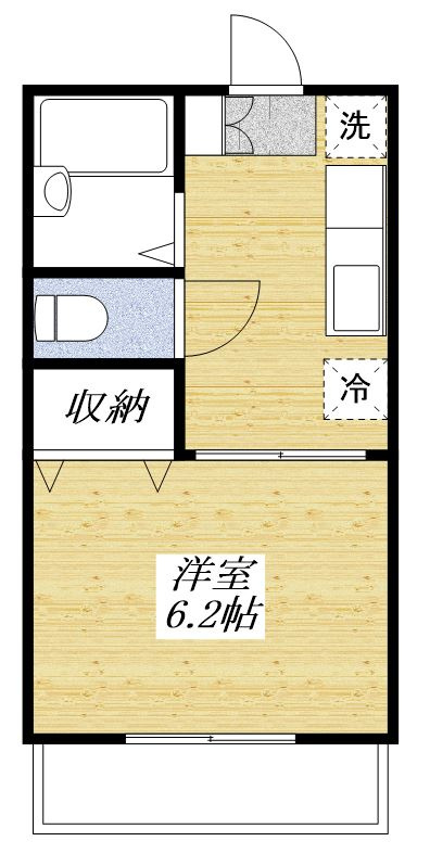 セントラルヒルズ　A・Bの間取り