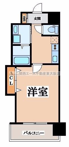 【間取り】 | ラグゼ布施北Ⅰ