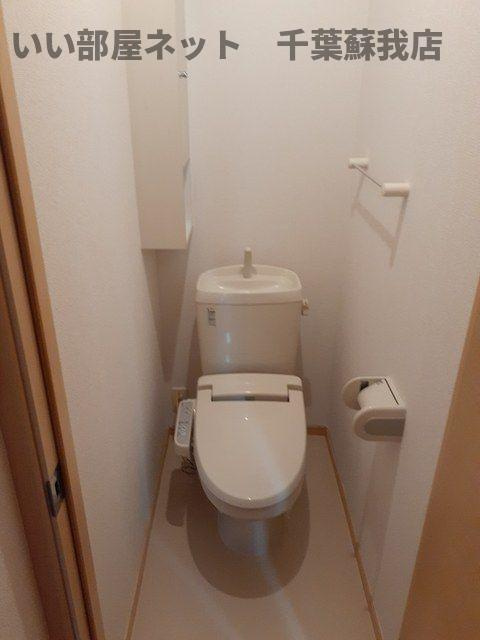 グローリーヒルズＡのトイレ|トイレもきれいです